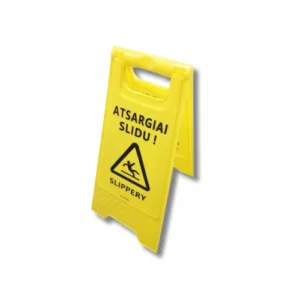 Perspėjimo ženkl.''Atsargiai slidu'' – produkto nuotrauka