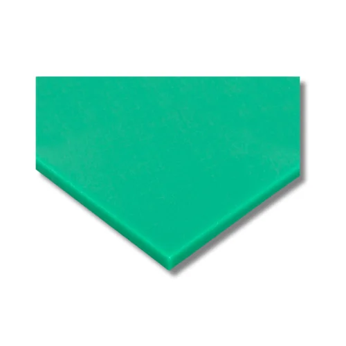 PE1000 50x1000x2000mm žalias Polystone MR. Nuotraukoje pavaizduotas produktas.