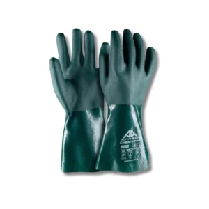 Pirštinės Active CHEM H7130.iš PVC žalios – produkto nuotrauka